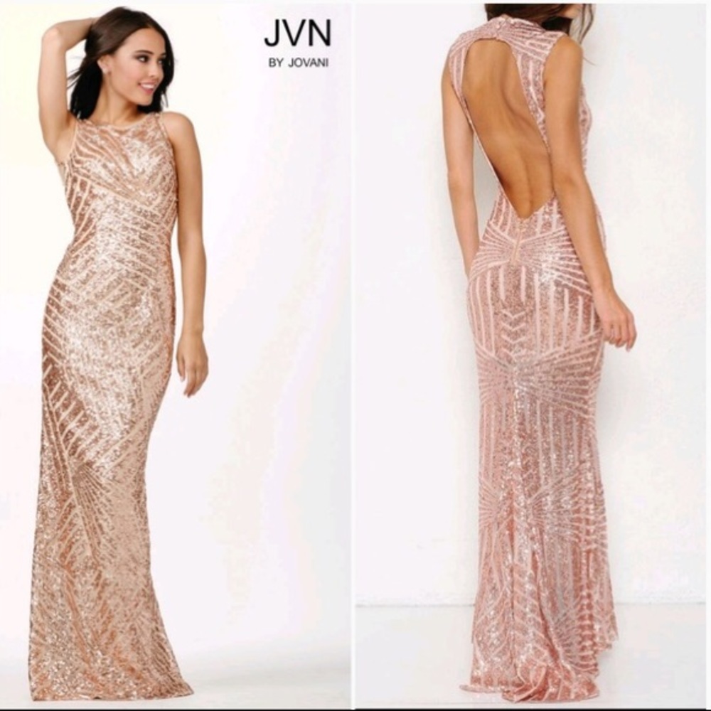 Jovani floor length prom or ball gown. Size 6